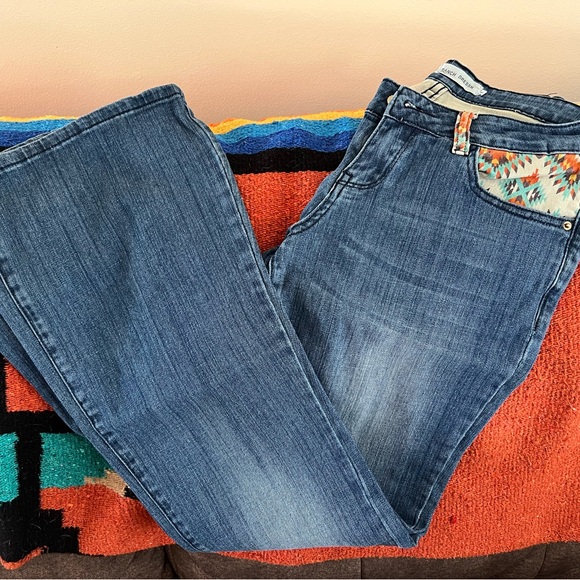 Ranch Dress’n Fallon Taylor ‘Home On The Range’ Rodeo Pants Size 2 - Picture 2 of 3
